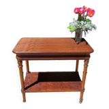 Console d'appoint à roulettes - rénovée