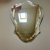1950s beveled mirror
