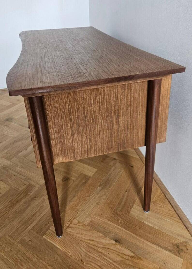 Very Rare Midcentury Teak Desk / Table, Denmark, 1960s