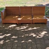 Wicker sofa