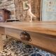 Table basse de ferme
