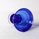 Cobalt Blue Handmade Footed Bowl by Johan Jacob Graver / Reijmyre / Sweden
