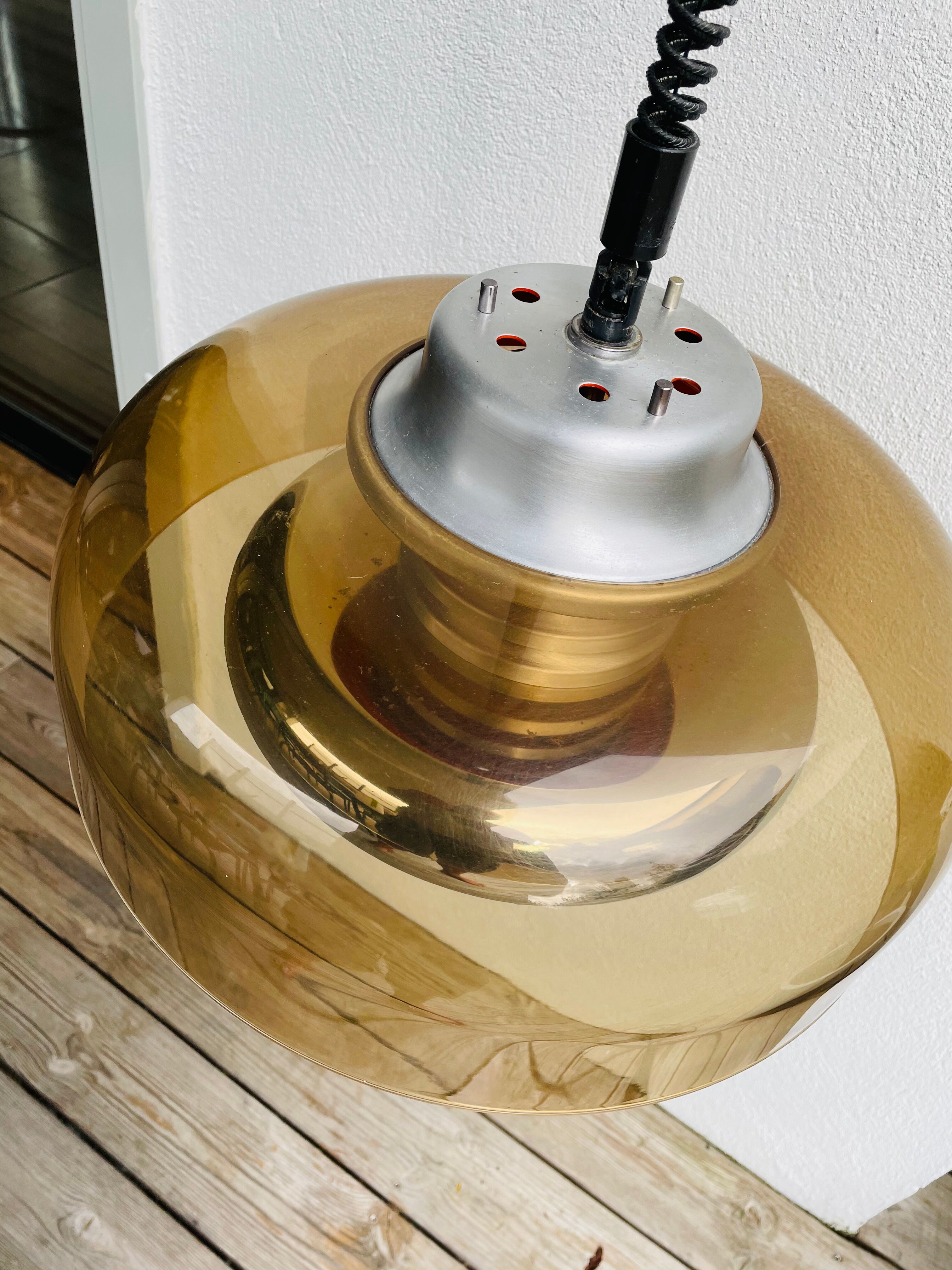 Lamp suspension Space Age UFO 70s