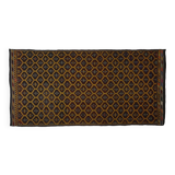 Tapis kilim de zone, kilim turc noué à la main en laine vintage, tapis 340 cmx 165 cm
