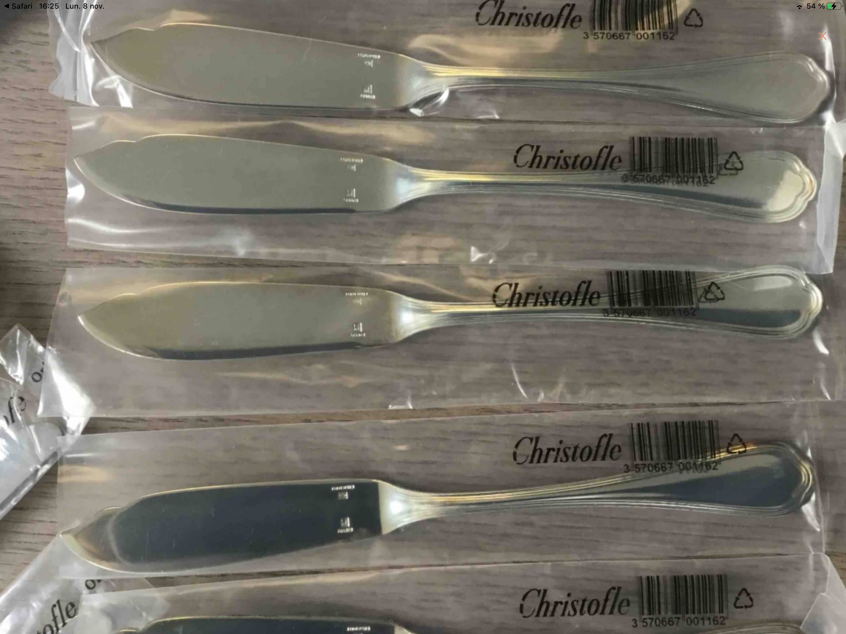 Christofle cutlery set model Spatours 97 pieces