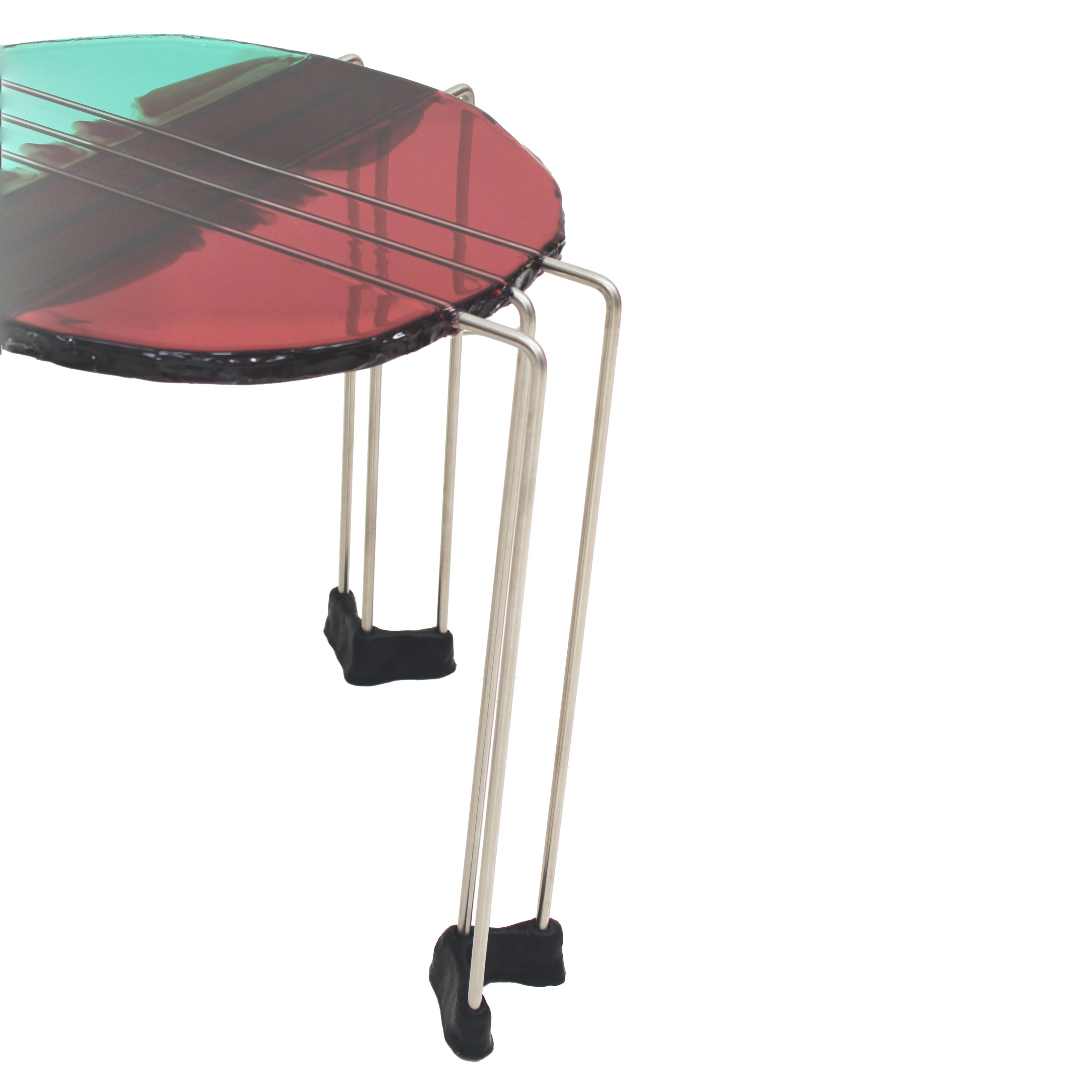 Side Table Designed by Gaetano Pesce, Fish Design Collection