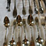 Cutlery housewife 12 people Boulenger Louis XVI