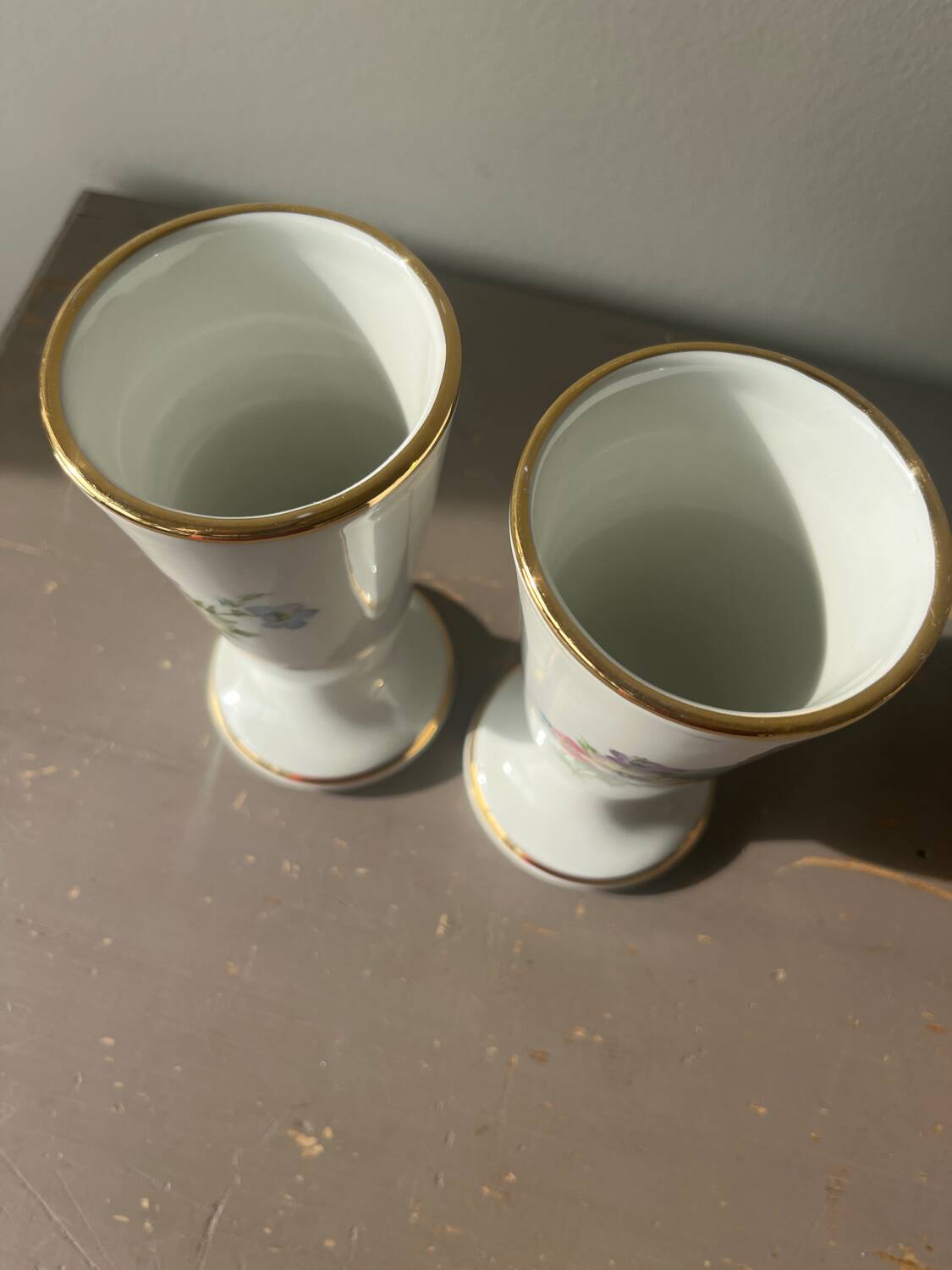 Duo de mazagrans Limoges Dumas