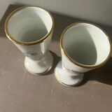Duo of mazagrans Limoges Dumas