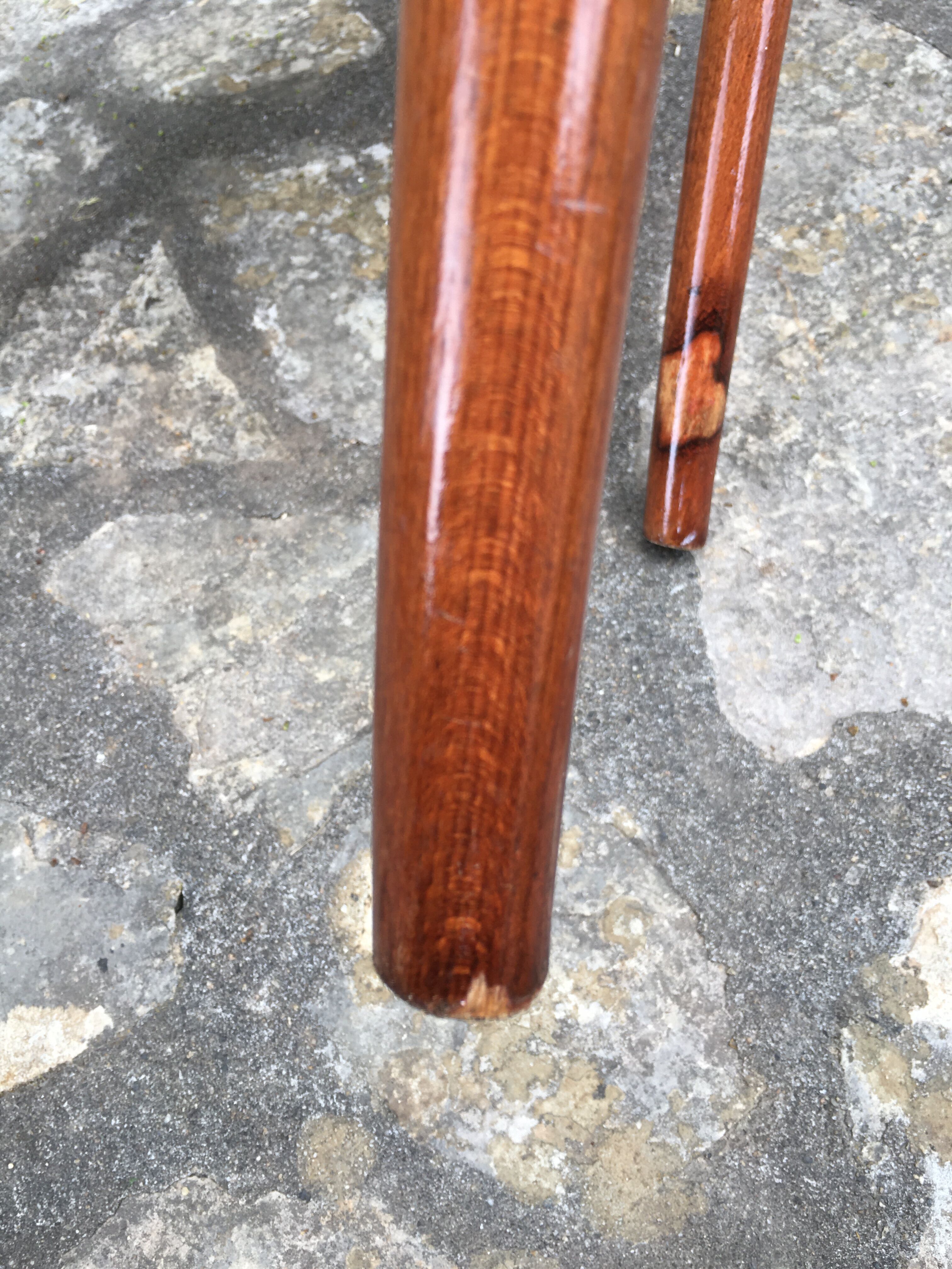 Italian chair in rope and wood