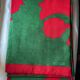 New Tablecloth Pierre Frey Red & Green 178 x 280 cm