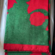 New Tablecloth Pierre Frey Red & Green 178 x 280 cm