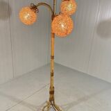 Rattan floor lamp 1950’s