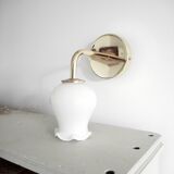 Old tulip wall light