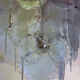 Glass chandelier