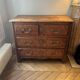 Rustic commode from the eighteenth century.
