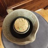 Handmade Vallauris beige pitcher