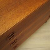 Teak chest of drawers, Danish design, 1960s, production: Denmark