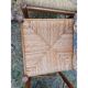 6 chaises de cuisine bois, paillées