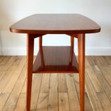 Table console in beech wood 50s