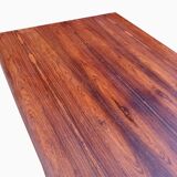 Vintage Scandinavian dining table from the 1960s, extendable, made of rosewood.
