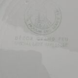 9 earthenware dessert plates Moulin des loups orchies model Ontario diam 20 cm