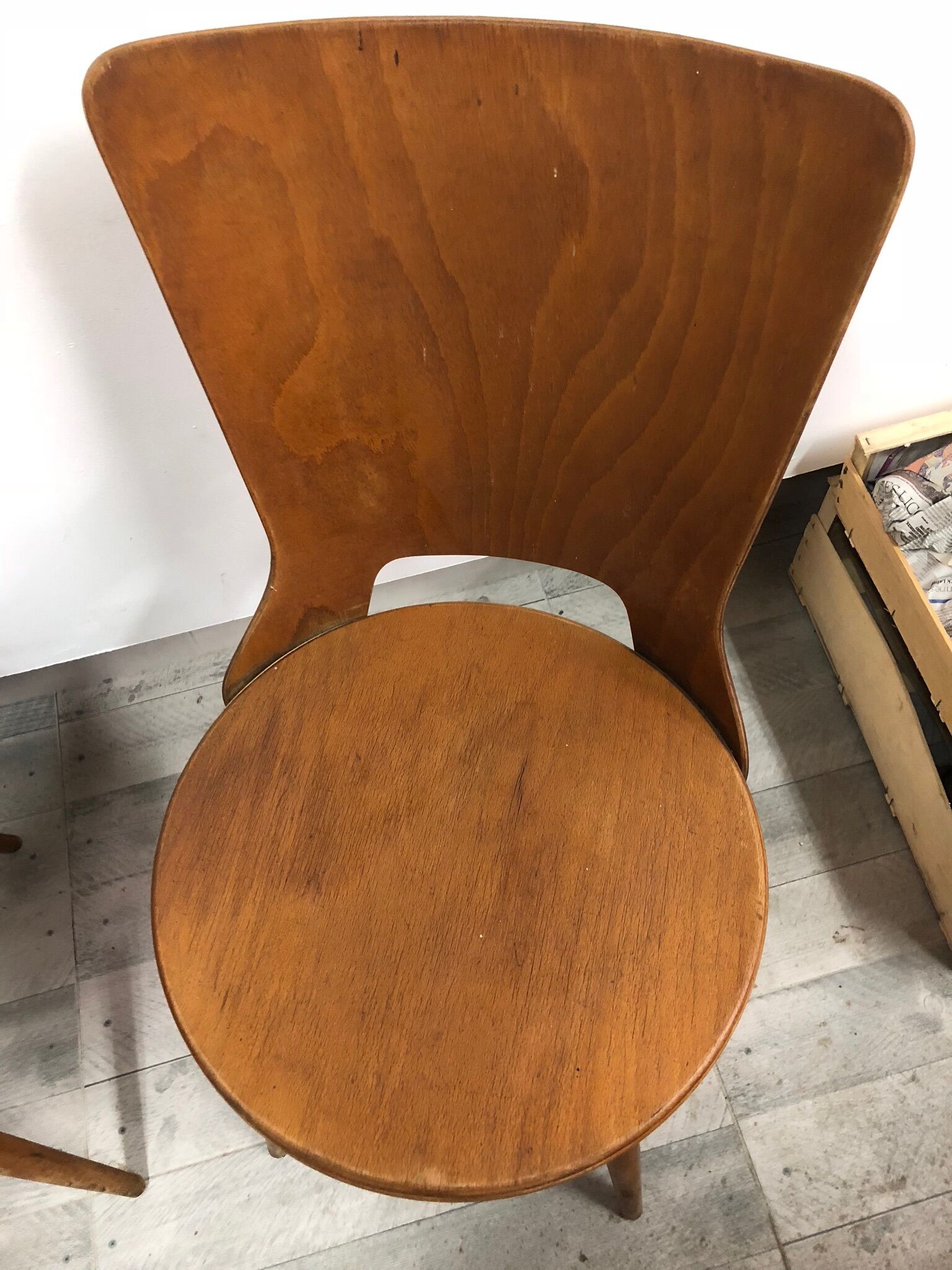 Set of 2 chairs Baumann model "Dove".