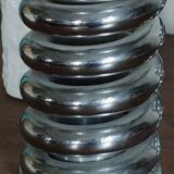 Large spring pen holder in steel – 1970s design