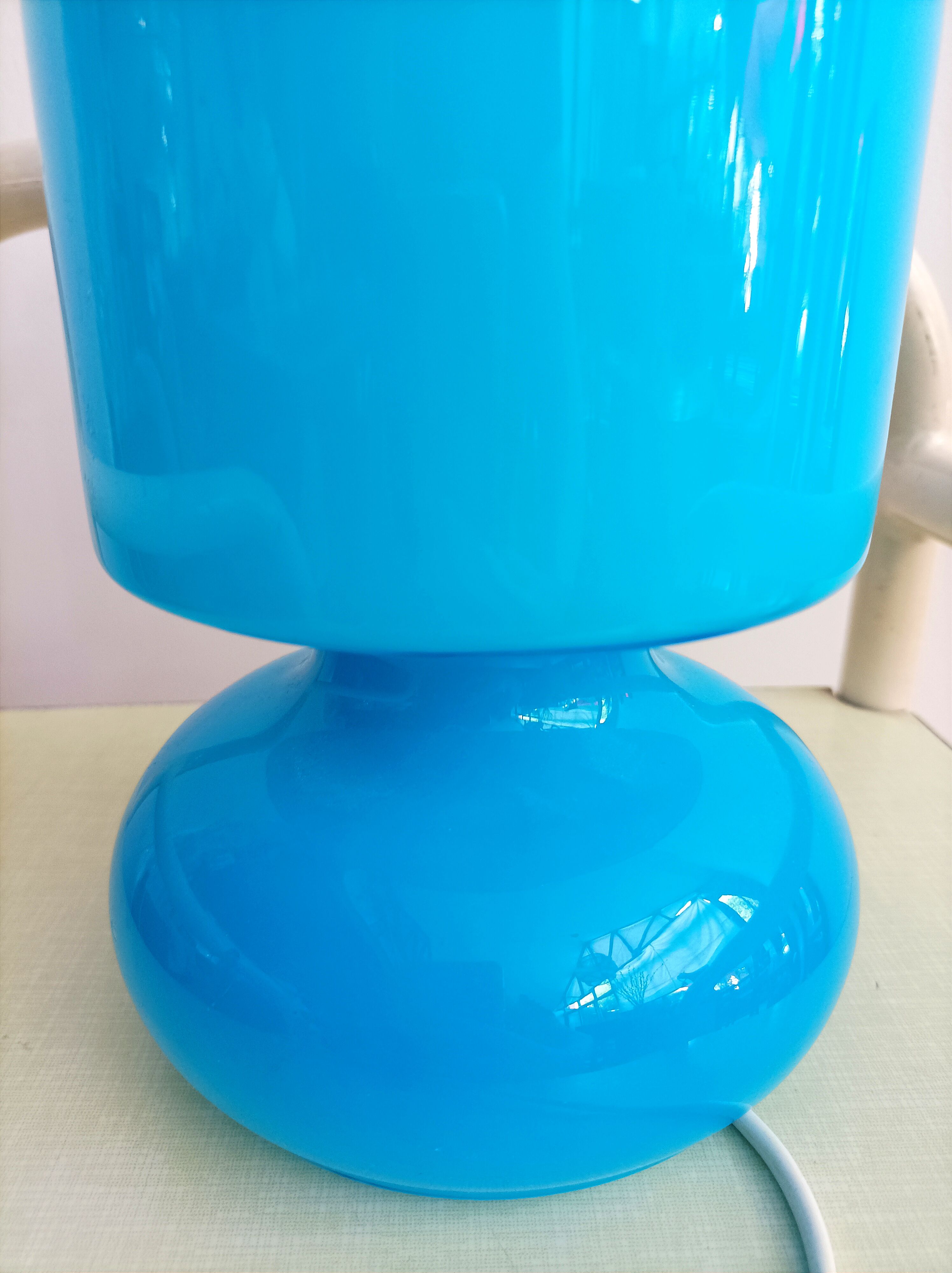 Lamp blown glass Lykta ikea vintage 90s