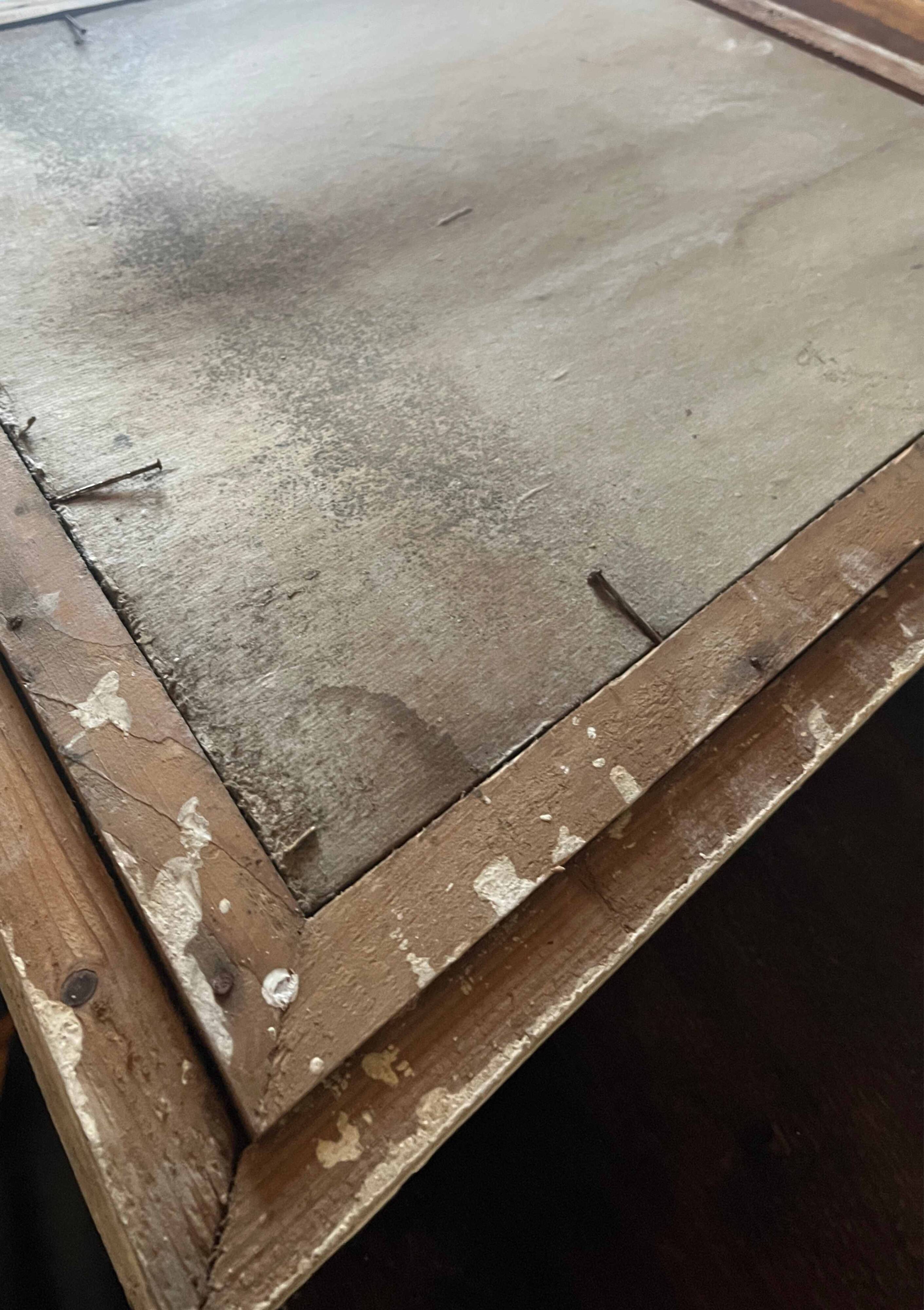 HST painting "Landscape of the Vosges" by Thiebaud Chapelle du Motiron Val-d'Ajol