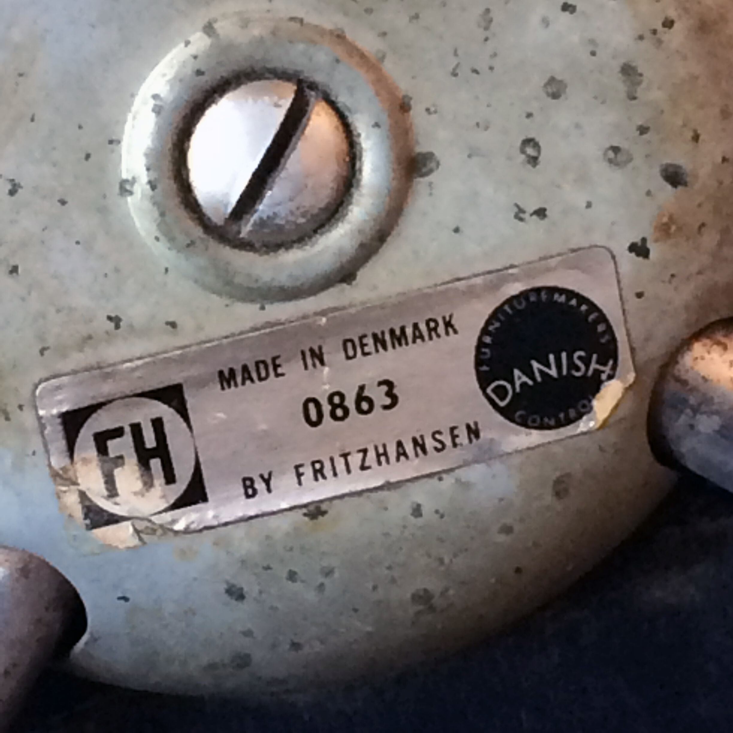 Four vintage ants chairs by Arne Jacobsen