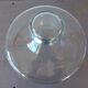Large old thick glass bell