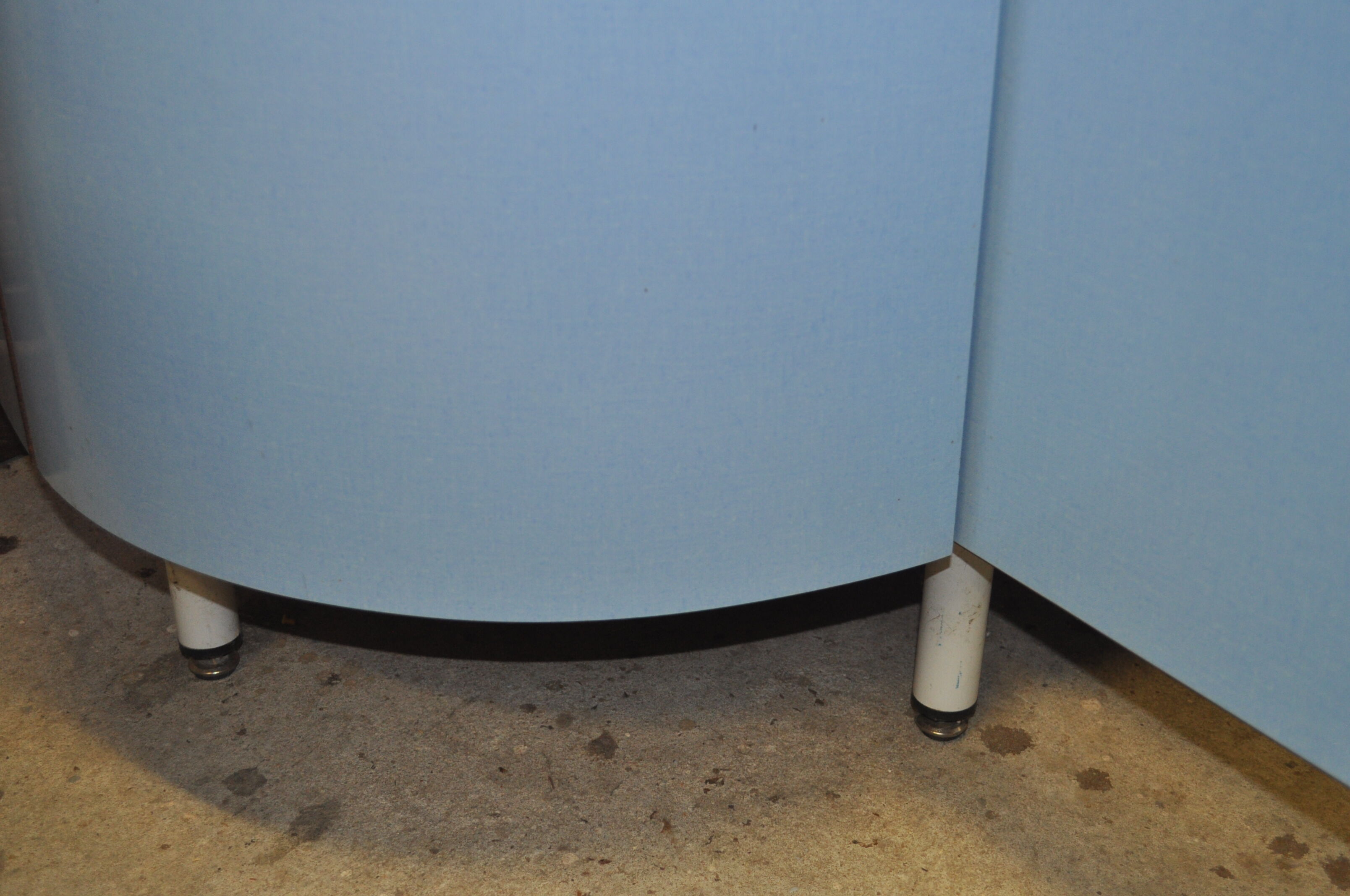 Two-tone formica sideboard