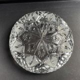 Large cut crystal ashtray – Mid-twentieth century