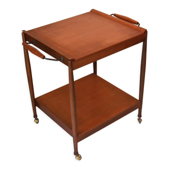 1950s vintage teak dessert trolley bar by "Fratelli Reguitti"