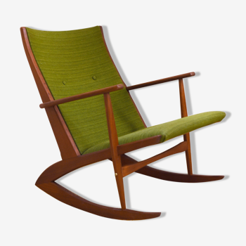 Danish Georg Jensen 1958 "Rocking Chair" in Teak