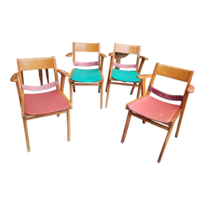4 fauteuils des années