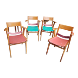 4 armchairs from the 60s 70s