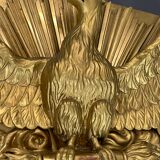 Mirror 212x101 cm empire era early nineteenth, gilding with gold leaf very good condition
