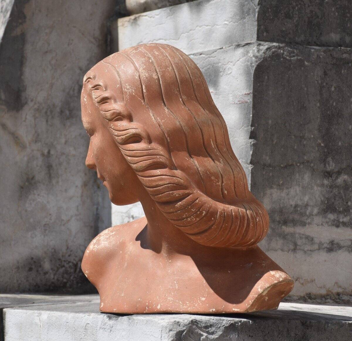 French school, Head of a woman (around 1920)