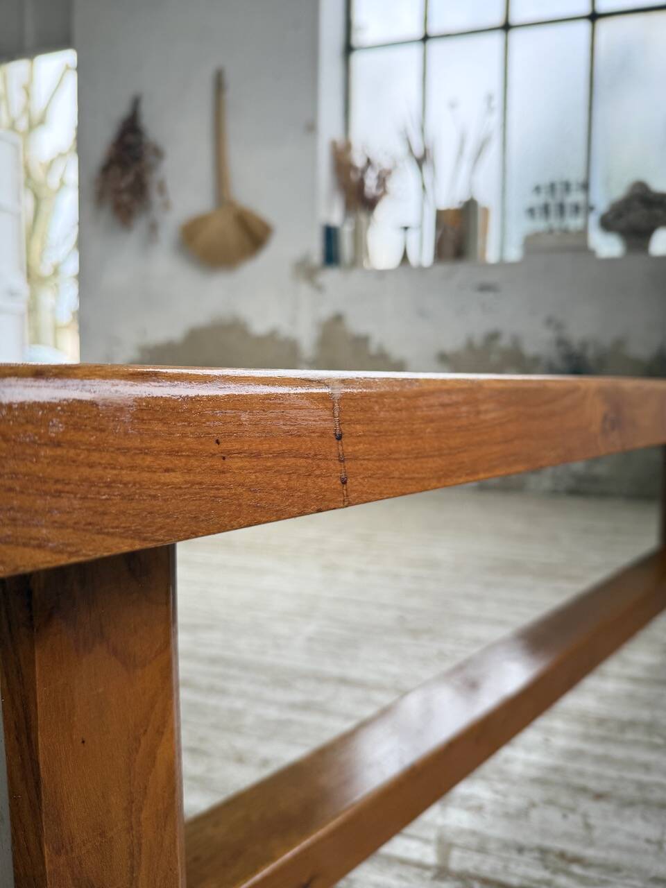 Chapo S14 blonde oak bench 172cm vintage