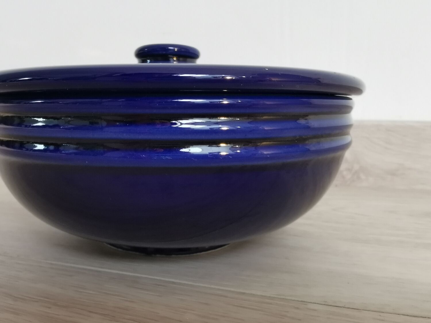 Elchinger blue ceramic box