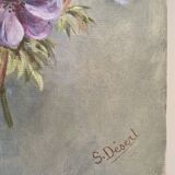 Ancient floral tableau