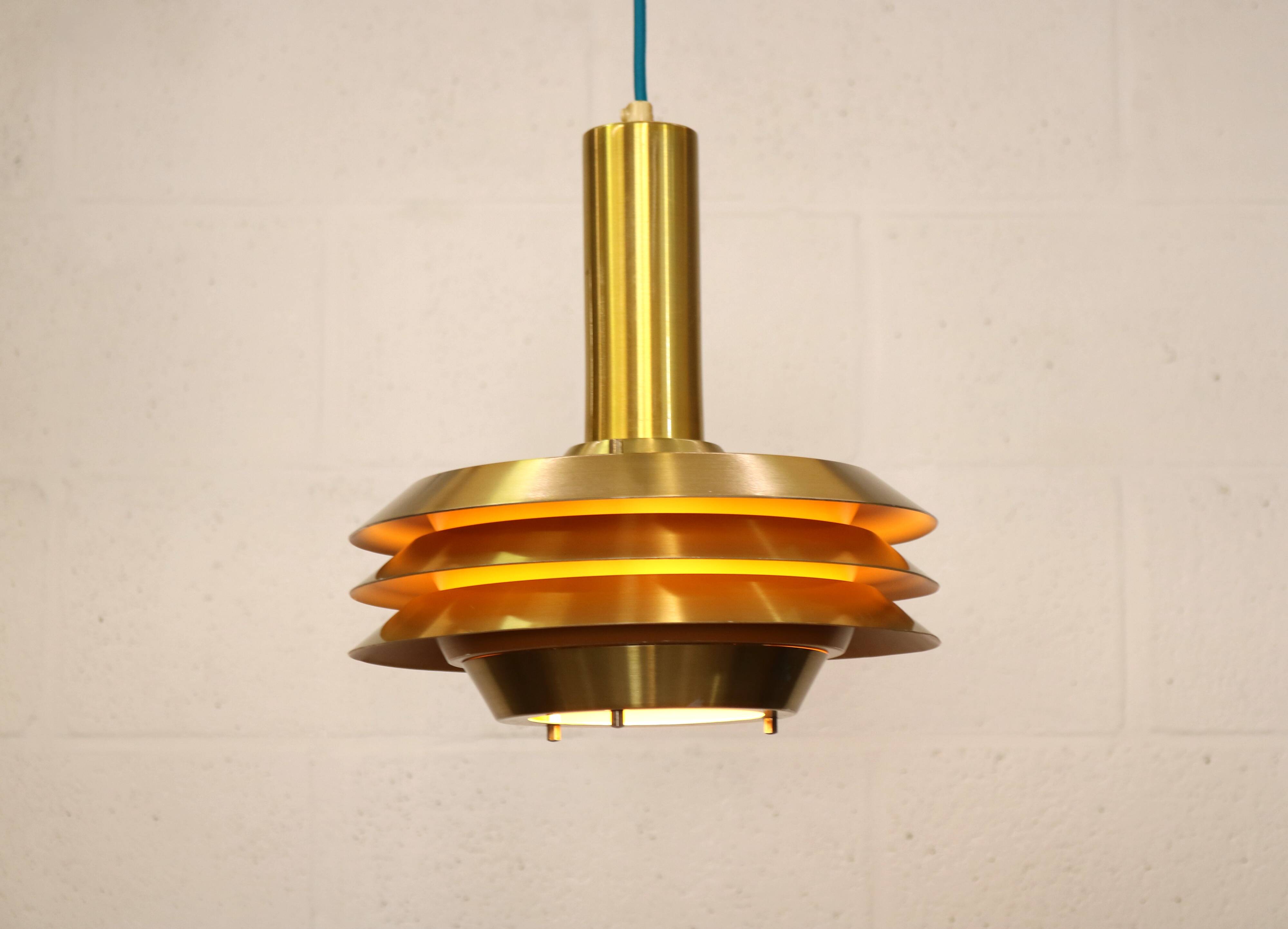 Vintage Lyskaer Belysning Lamp: Danish Space Age Design, Model 705