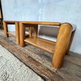 Bedside table, nightstand in Elm dlg Regain