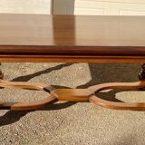 Rustic extendable French farmhouse table, Louis XIII period style extendable
