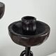 Vintage brutalist chain decor candleholder spain