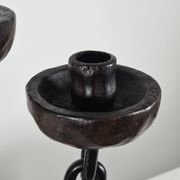 Vintage brutalist chain candlestick Spain