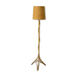 Rattan lamppost