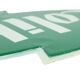 Vintage Green Advertising Sign Colibri Soft Drink Advertising SA Fluorec 1960